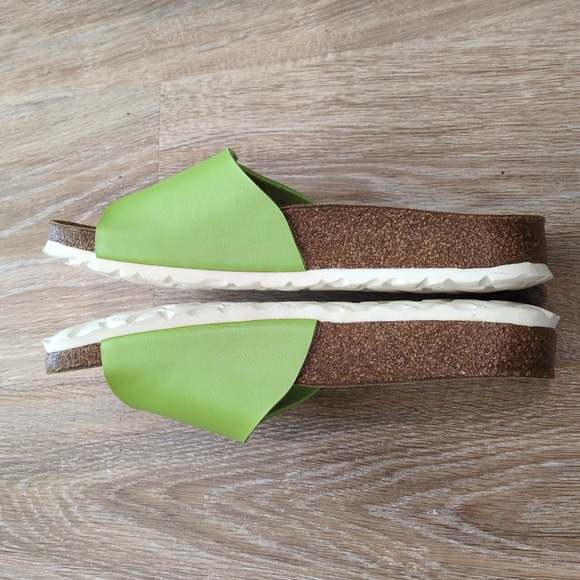 Betula By Birkenstock Lime Green Sandals Women's size 37 - Picture 6 of 10